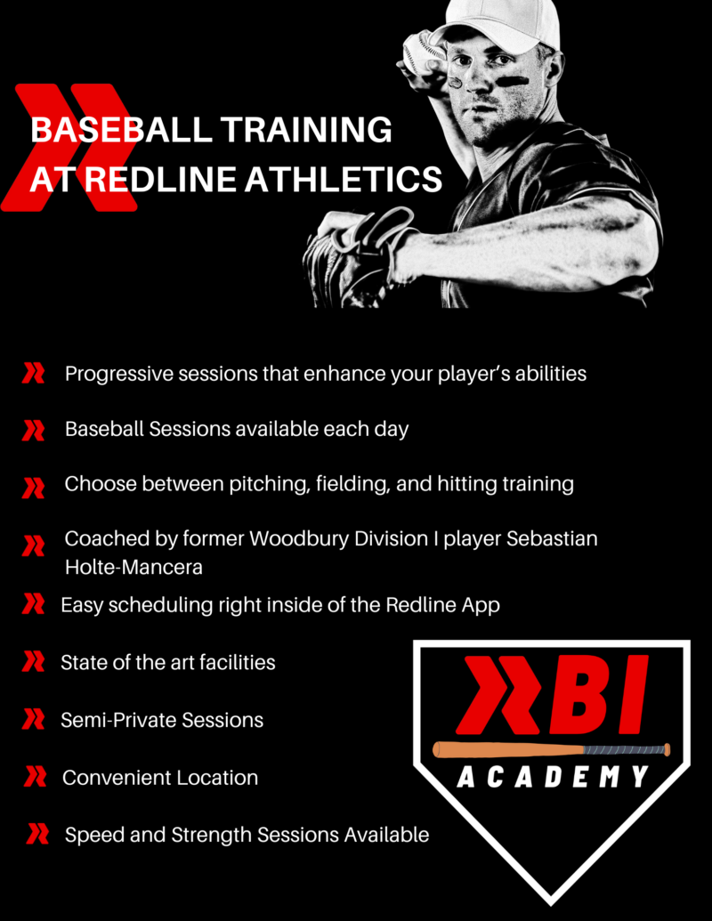 Baseball Training at Redline Athletics - Woodbury