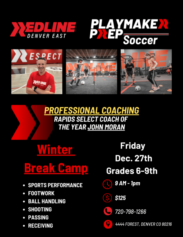 Winter Break Soccer Playmaker Prep