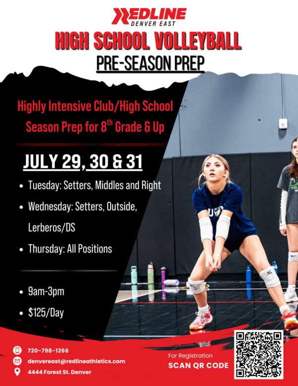 High school volleyball pre season prep