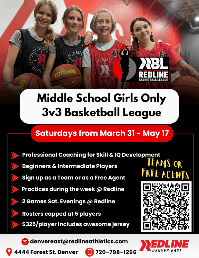 Middle School Girls 3v3 Basketball League