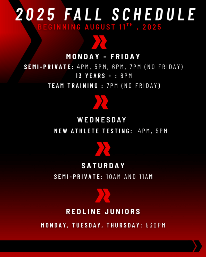 2025 fall schedule