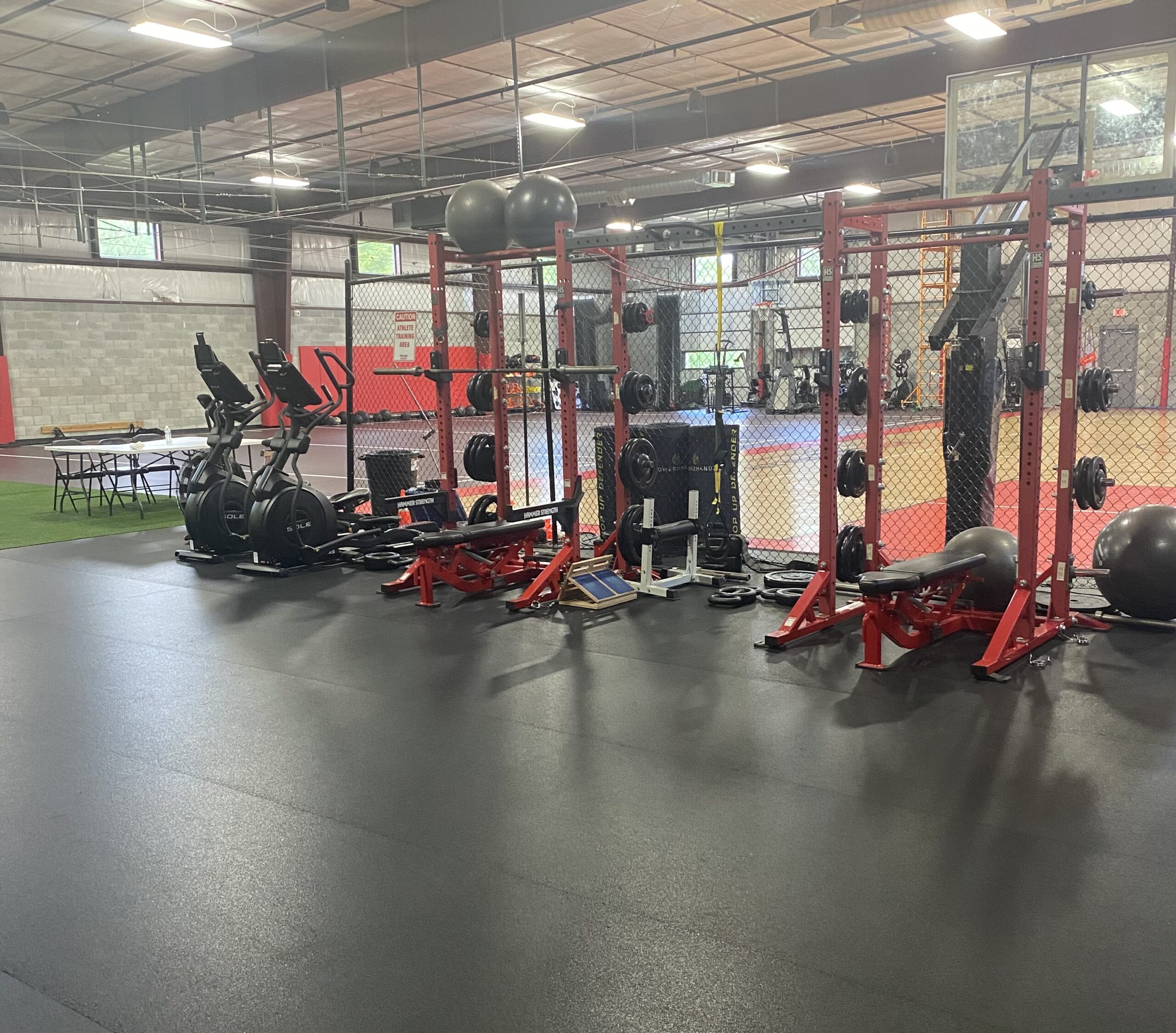 weight room pic RedLine Athletics Forsyth County